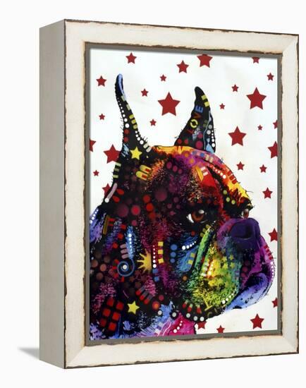 Profile Boxer-Dean Russo-Framed Premier Image Canvas