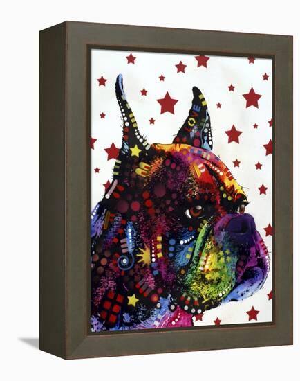 Profile Boxer-Dean Russo-Framed Premier Image Canvas