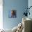 Profile: Le Drapeau-Odilon Redon-Giclee Print displayed on a wall