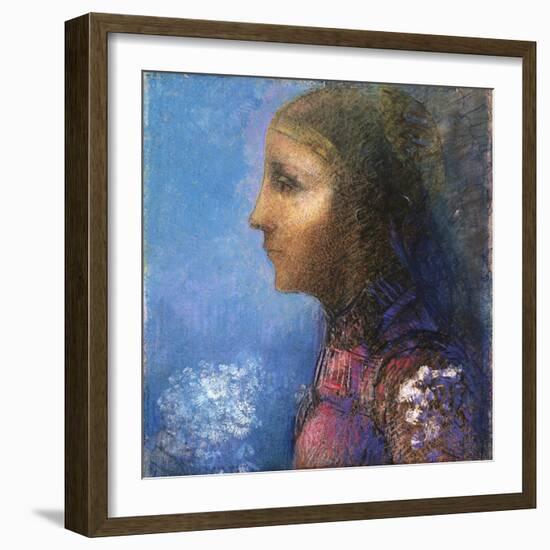 Profile: Le Drapeau-Odilon Redon-Framed Giclee Print