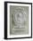 Profile Medallion of Louis Xvi in 1770 When Dolphin-null-Framed Giclee Print