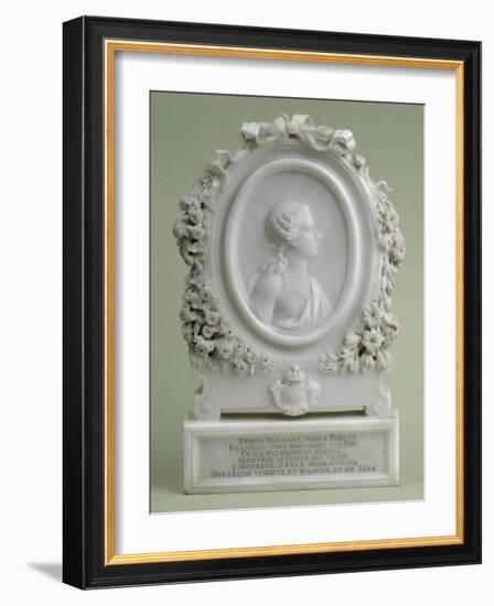 Profile Medallion of Louis Xvi in 1770 When Dolphin-null-Framed Giclee Print