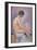 Profile of a Model-Georges Seurat-Framed Giclee Print