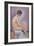 Profile of a Model-Georges Seurat-Framed Giclee Print
