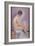 Profile of a Model-Georges Seurat-Framed Art Print