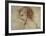 Profile of a Woman-Guercino (Giovanni Francesco Barbieri)-Framed Art Print