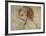 Profile of a Woman-Guercino (Giovanni Francesco Barbieri)-Framed Art Print