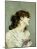 Profile of a Young Woman-Giovanni Boldini-Mounted Giclee Print