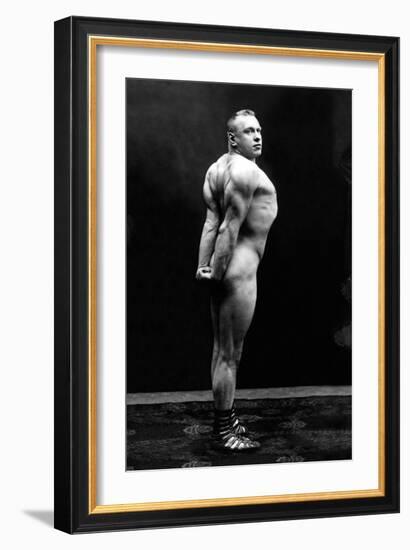 Profile of Arm, Shoulder, and Upper Back Flex-null-Framed Art Print