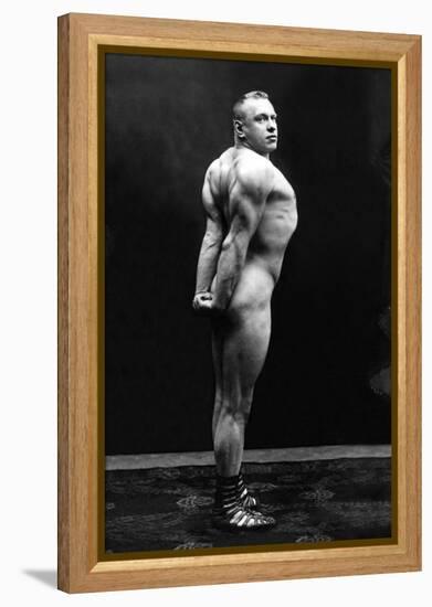 Profile of Arm, Shoulder, and Upper Back Flex-null-Framed Stretched Canvas