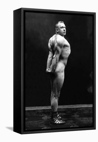 Profile of Arm, Shoulder, and Upper Back Flex-null-Framed Stretched Canvas