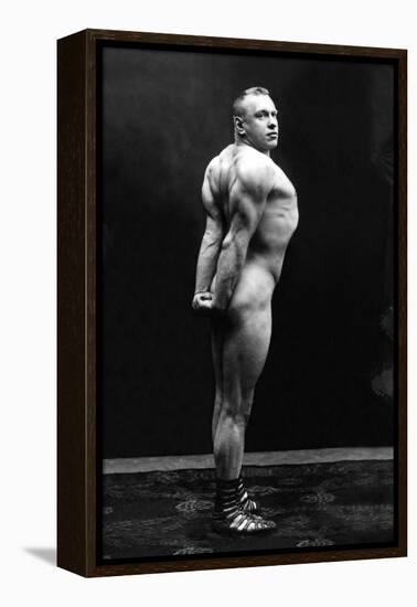 Profile of Arm, Shoulder, and Upper Back Flex-null-Framed Stretched Canvas