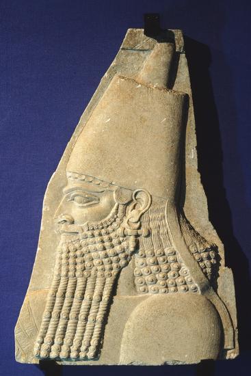 'Profile of King Sargon II, Relief from Sargon II Palace in Khorsabad ...
