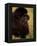 Profile Portrait of Young Black Newfoundland-Adriano Bacchella-Framed Premier Image Canvas