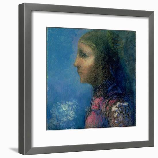 Profile-Odilon Redon-Framed Giclee Print