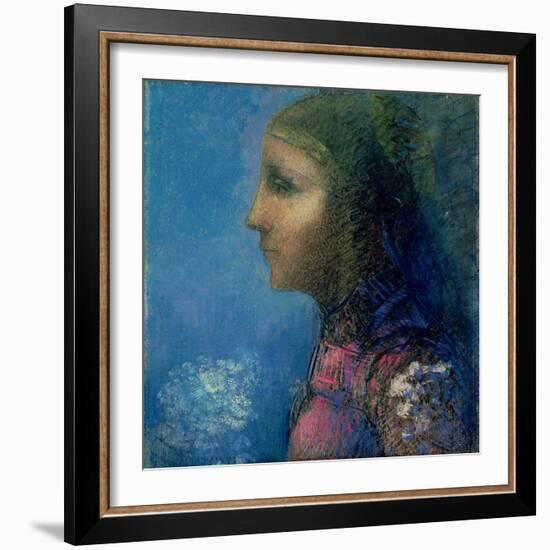 Profile-Odilon Redon-Framed Giclee Print