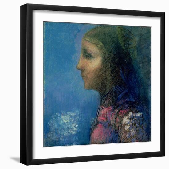 Profile-Odilon Redon-Framed Giclee Print