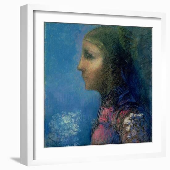 Profile-Odilon Redon-Framed Giclee Print