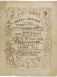 Cover of the Programme for the Original Production of Pinafore by Gilbert and Sullivan-Programme-Photographic Print