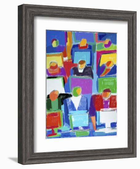 Programmers-Diana Ong-Framed Giclee Print