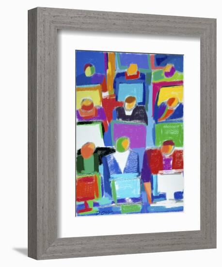 Programmers-Diana Ong-Framed Giclee Print