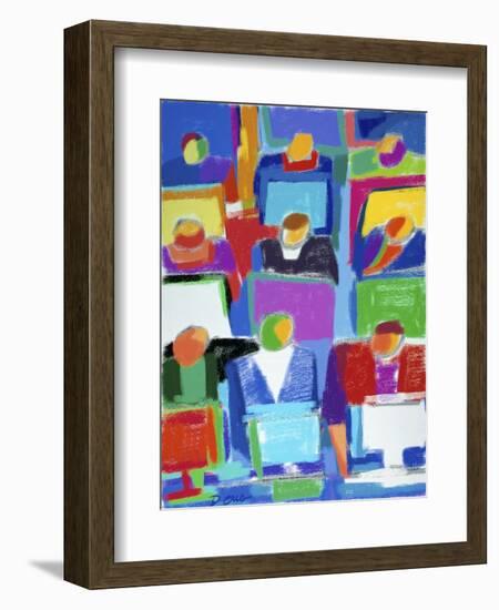 Programmers-Diana Ong-Framed Giclee Print