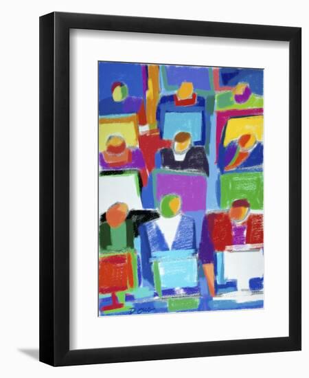 Programmers-Diana Ong-Framed Giclee Print