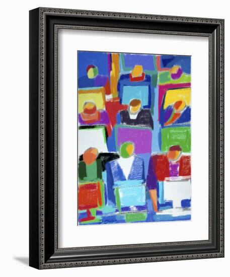 Programmers-Diana Ong-Framed Giclee Print