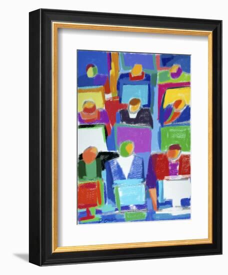 Programmers-Diana Ong-Framed Giclee Print