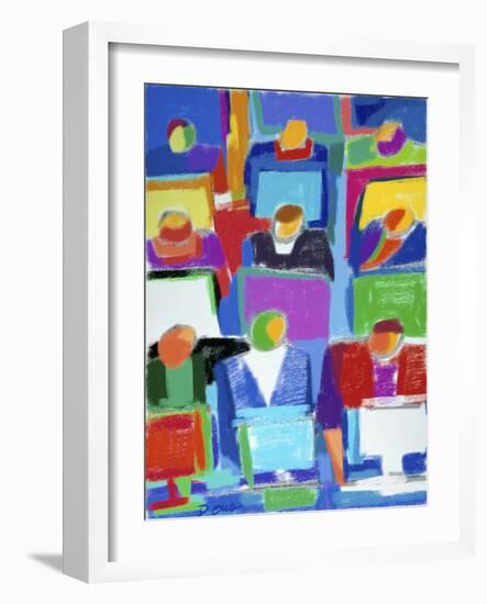 Programmers-Diana Ong-Framed Giclee Print