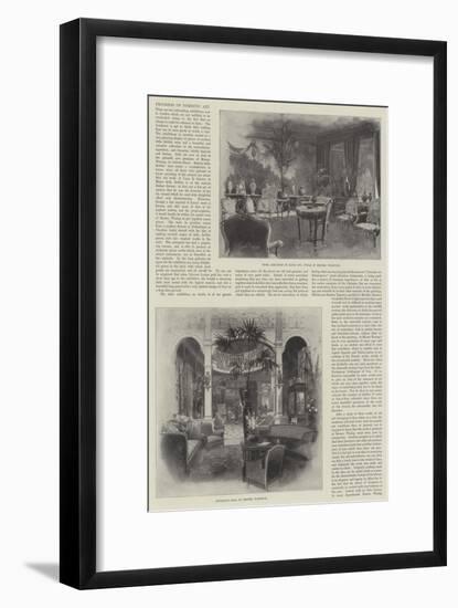 Progress of Domestic Art-Joseph Holland Tringham-Framed Giclee Print