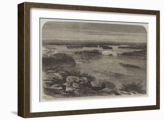 Progress of the Prince of Wales in Canada-George Henry Andrews-Framed Giclee Print