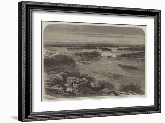 Progress of the Prince of Wales in Canada-George Henry Andrews-Framed Giclee Print