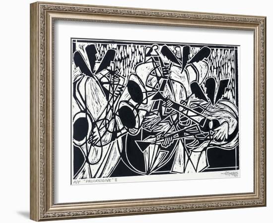 Progressive II-Gil Mayers-Framed Giclee Print