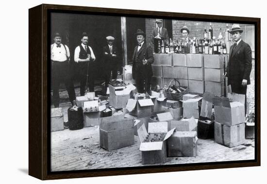 Prohibition, 1922-Science Source-Framed Premier Image Canvas
