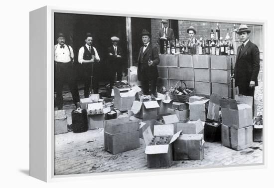 Prohibition, 1922-Science Source-Framed Premier Image Canvas