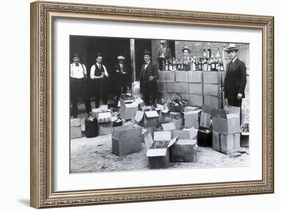 Prohibition, 1922-Science Source-Framed Giclee Print