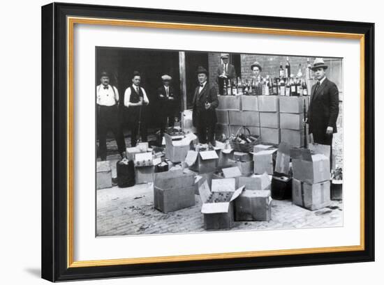 Prohibition, 1922-Science Source-Framed Giclee Print