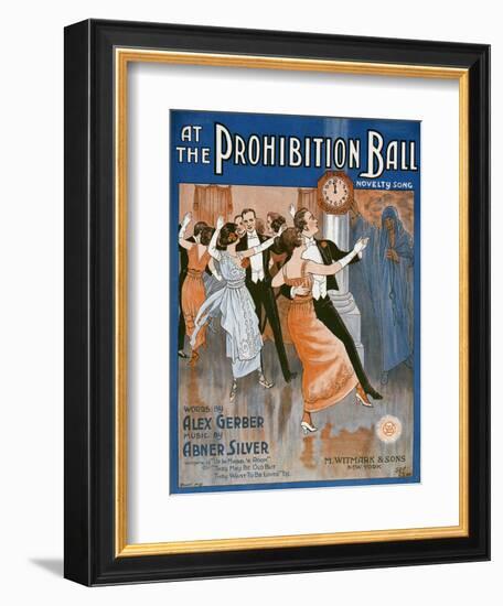 Prohibition Ball 1918-null-Framed Photographic Print