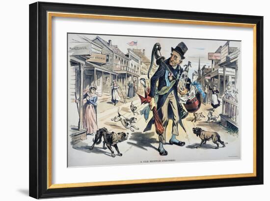 Prohibition  Cartoon, 1889-Joseph Keppler-Framed Giclee Print