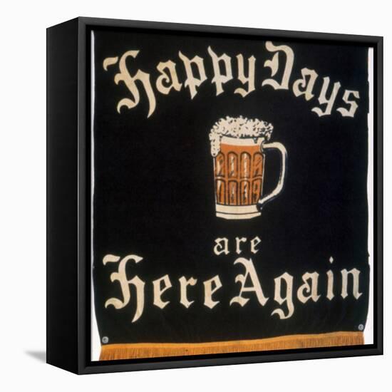 Prohibition: Repeal, C1933-null-Framed Premier Image Canvas
