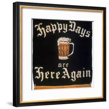 Prohibition: Repeal, C1933-null-Framed Giclee Print