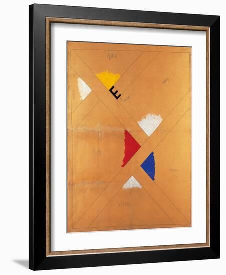 Project for a Poster-Theo Van Doesburg-Framed Giclee Print