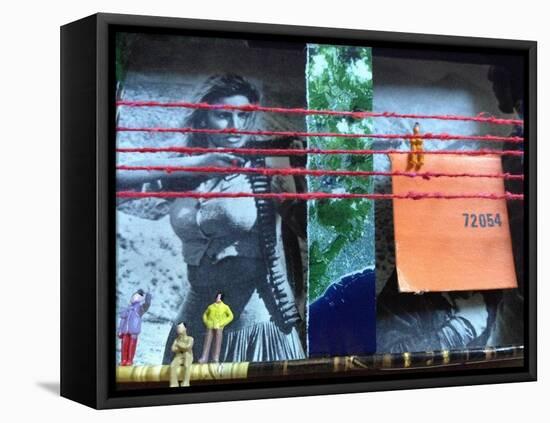 Project for the Anonymous Audience-Charlie Millar-Framed Premier Image Canvas