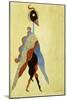Projet De Costume-Georges Valmier-Mounted Giclee Print