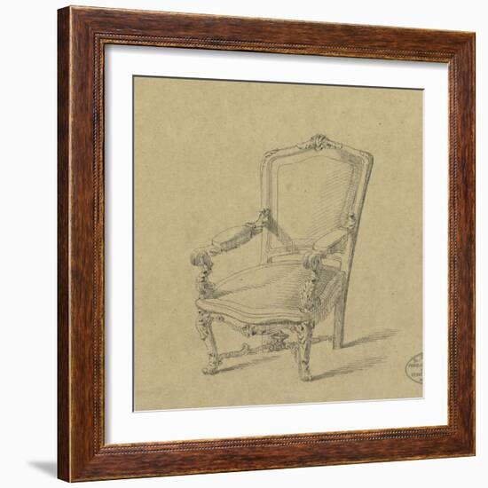 Projet de fauteuils-Antoine Zoegger-Framed Giclee Print