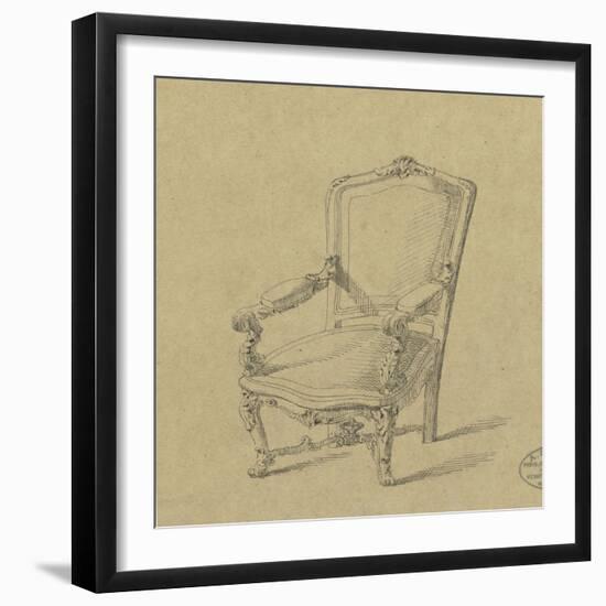 Projet de fauteuils-Antoine Zoegger-Framed Giclee Print