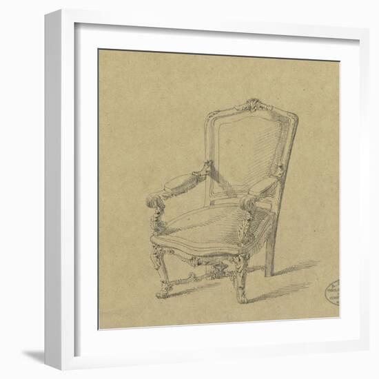 Projet de fauteuils-Antoine Zoegger-Framed Giclee Print