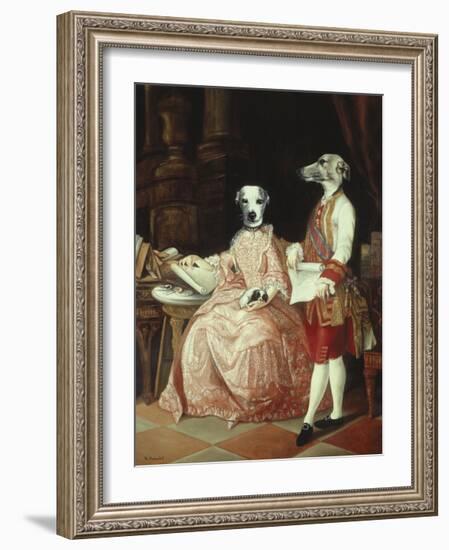 Projets d'Art a Versailles-Thierry Poncelet-Framed Premium Giclee Print