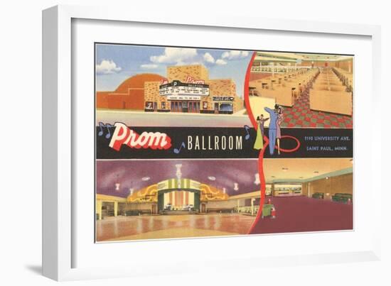 Prom Ballroom, St. Paul, Minnesota-null-Framed Premium Giclee Print